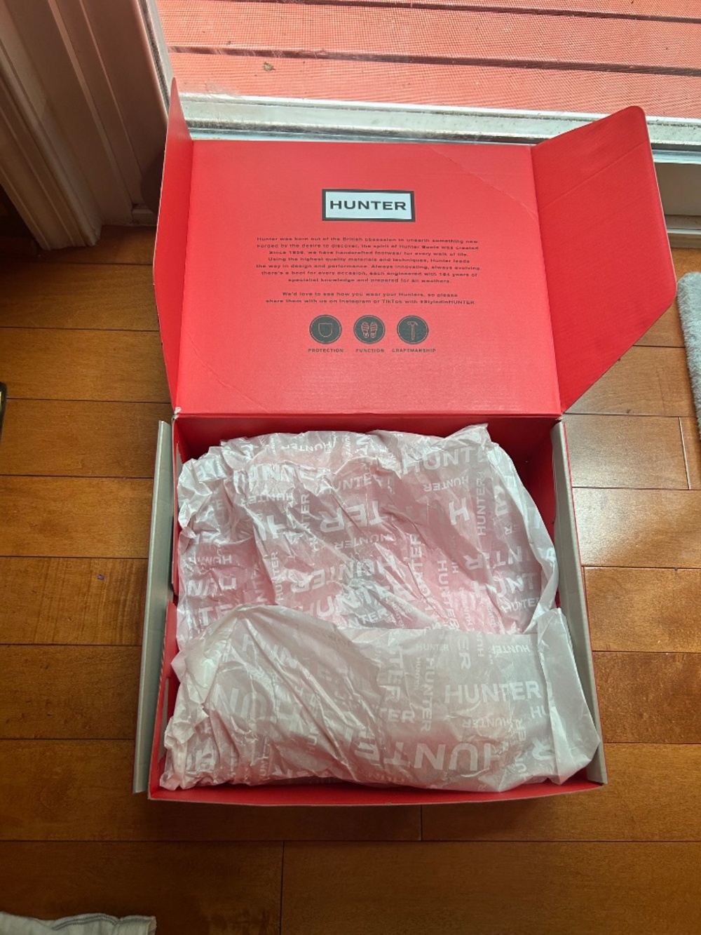Mini Pink Hunter boots - Picture 3 of 5